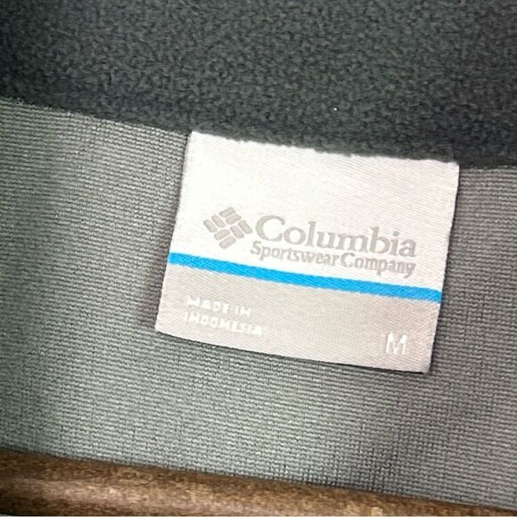 NWT Columbia Men's M Klamath Range II Fleece Pullover Grey 50 UPF Omni Shade - Picture 4 of 8